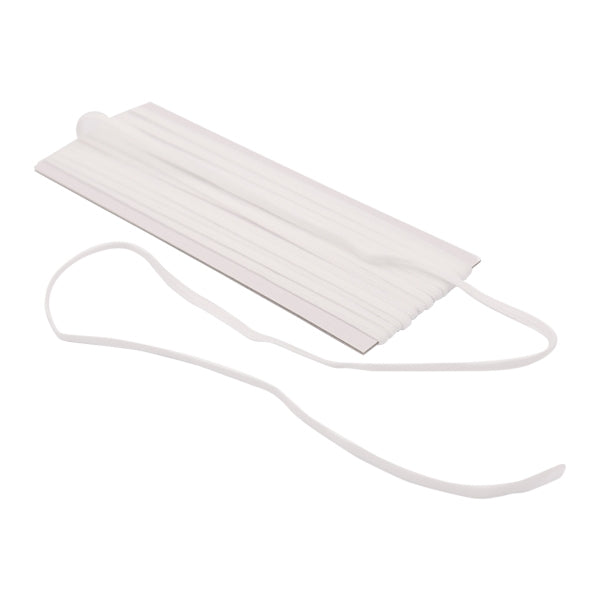 Sullivans Elastic, White- 3 mm