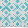 Craft Prints Fabric, Aqua Aztec- Width 112cm