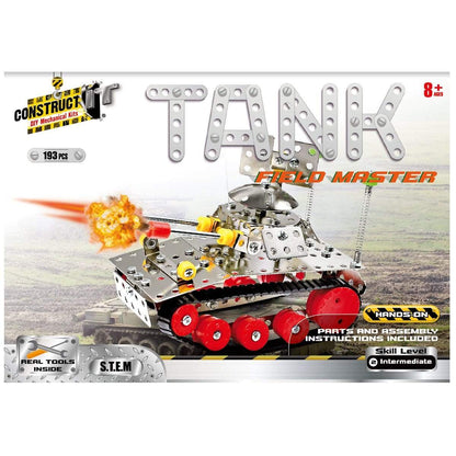 Construct It DIY Mechanical Kit, Field Master Tank- 193pc