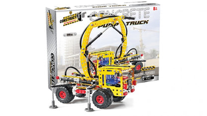 Construct It DIY Mechanical Kit, Concrete Pump Truck