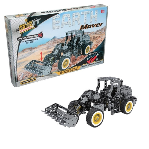 Construct It DIY Mechanical Kit, Earth Mover- 682pc