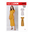 Newlook Pattern 6730 Misses Knit Tops, Skirts, and Pants