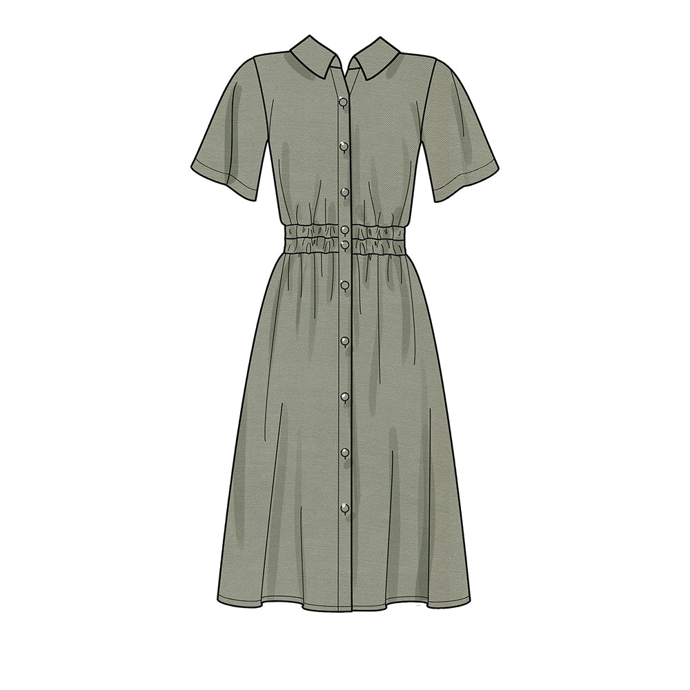 Newlook Pattern 6762 Misses Knit Pants, Skirt and Top