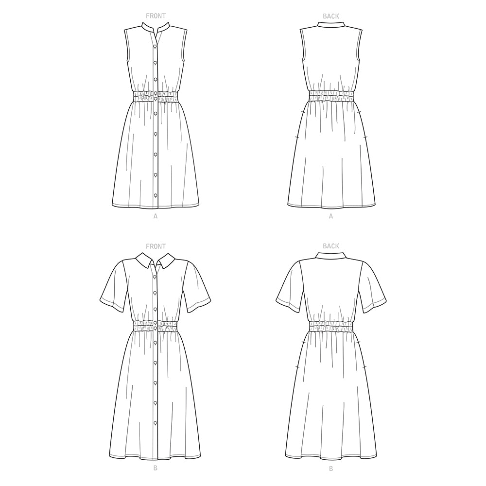 Newlook Pattern 6808 Misses Easy Tops
