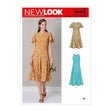 Newlook Pattern 6808 Misses Easy Tops