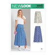 Newlook Pattern 6891 Misses Easy Pullover Tops