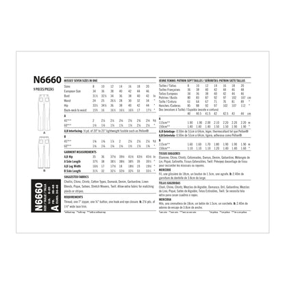 Newlook Pattern N6650 Misses' Knit Dress With Sleeve & Length Variations