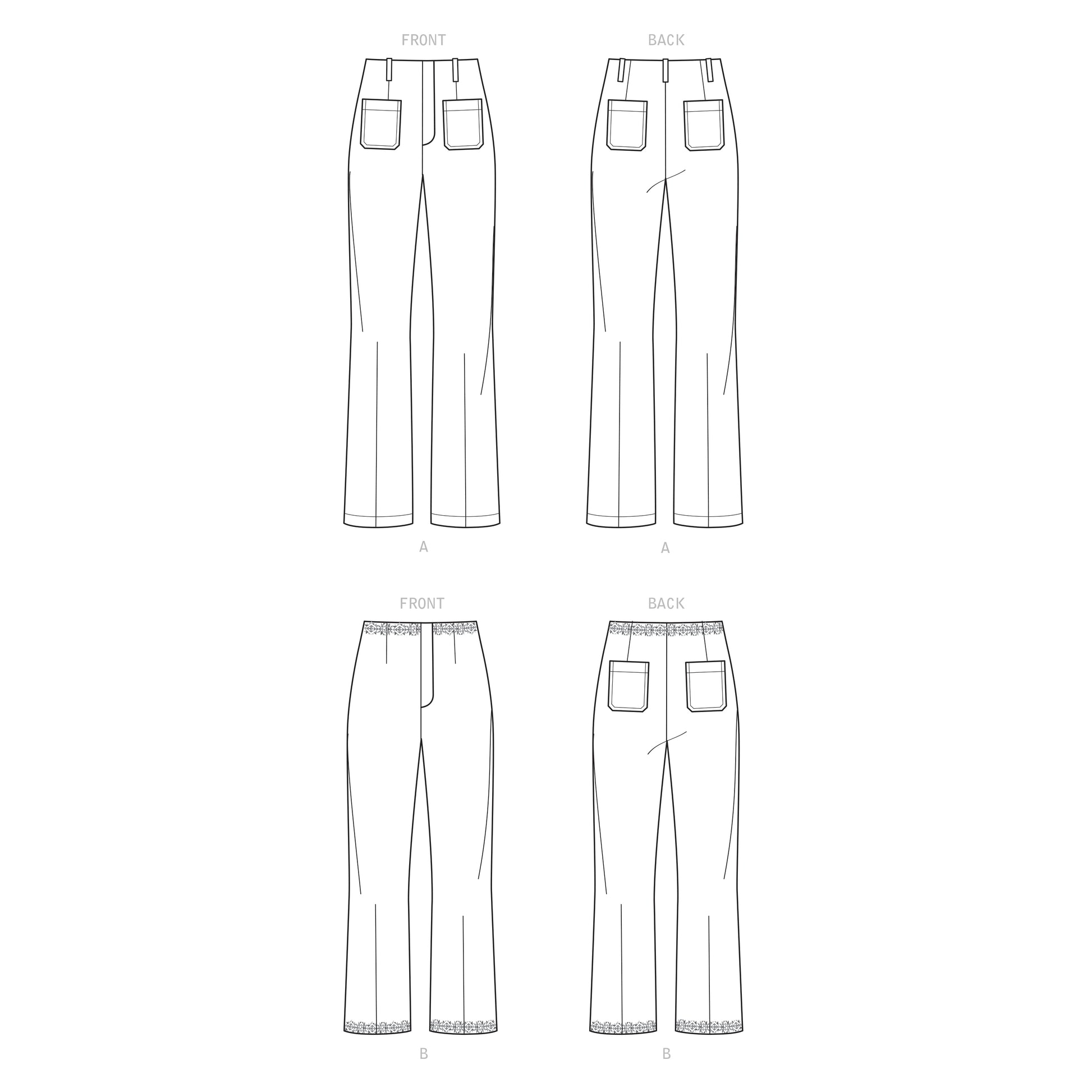 Newlook Pattern 6914 Misses' Lined Vest