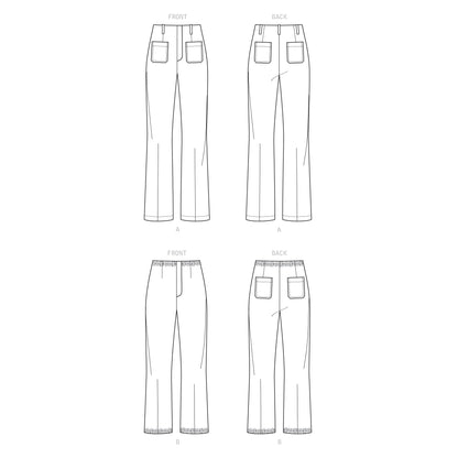 Newlook Pattern 6914 Misses' Lined Vest