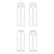 Newlook Pattern 6914 Misses' Lined Vest
