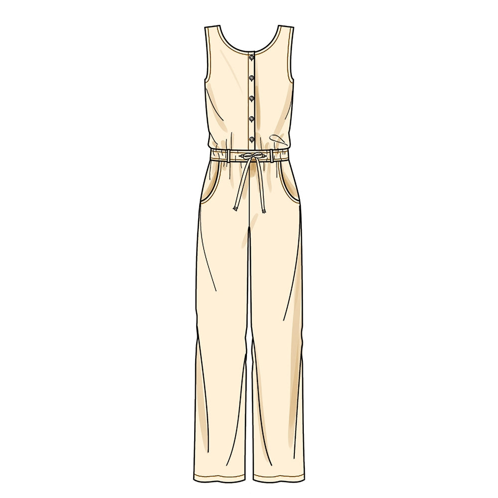 Newlook Pattern N6650 Misses' Knit Dress With Sleeve & Length Variations