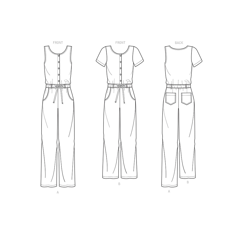 Newlook Pattern N6650 Misses' Knit Dress With Sleeve & Length Variations