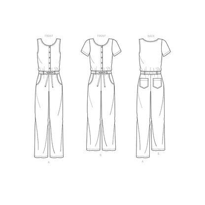Newlook Pattern N6650 Misses' Knit Dress With Sleeve & Length Variations