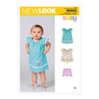 Newlook Pattern N6652 Misses' Fit & Flared Dress With Length & Sleeve Variations