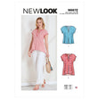 Newlook Pattern N6660 Misses' High Waisted Flared Pants In Two Lengths
