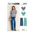 Newlook Pattern N6666 Misses' Halter Dresses With Back Tie