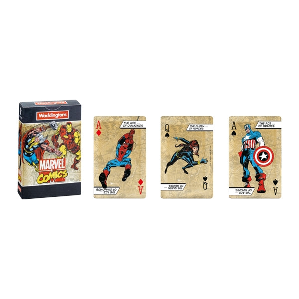 Waddingtons Playing Cards, Marvel Comics