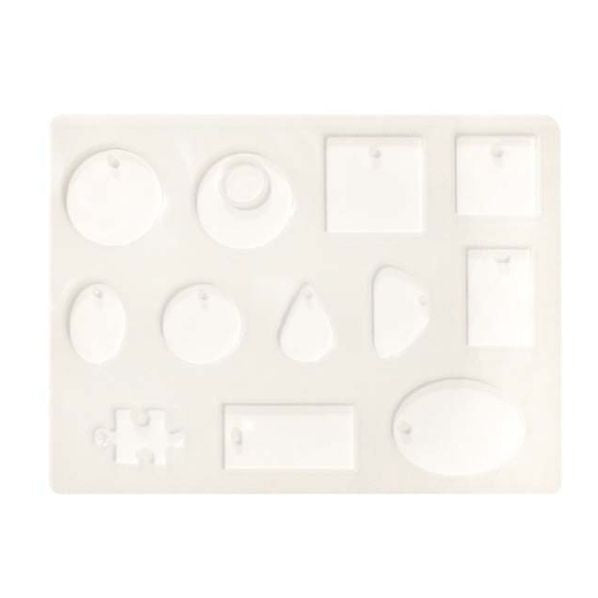 Ribtex Resin Silicon Mould, Pendant