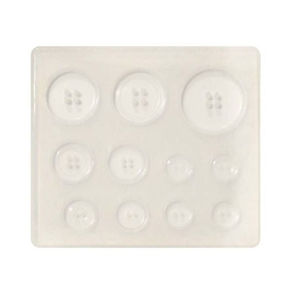 Ribtex Resin Silicon Mould, Buttons