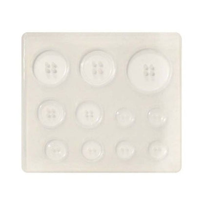 Ribtex Resin Silicon Mould, Buttons