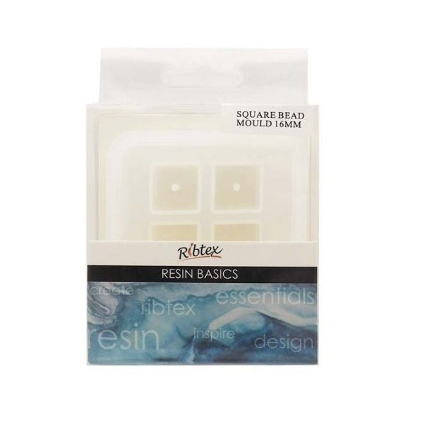 Ribtex Resin Silicon Mould, Sqaure Beads- 1.6mm