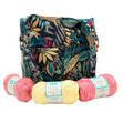 Knitting Tote Bag, Urban Jungle- Shoulder Carry Straps