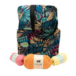 Knitting Bag, Urban Jungle- 4 Storage Sleeves