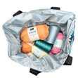 Knitting Bag, Urban Jungle- 4 Storage Sleeves