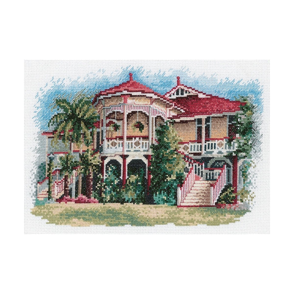 DMC Cross Stitch Kit - Old Mansion