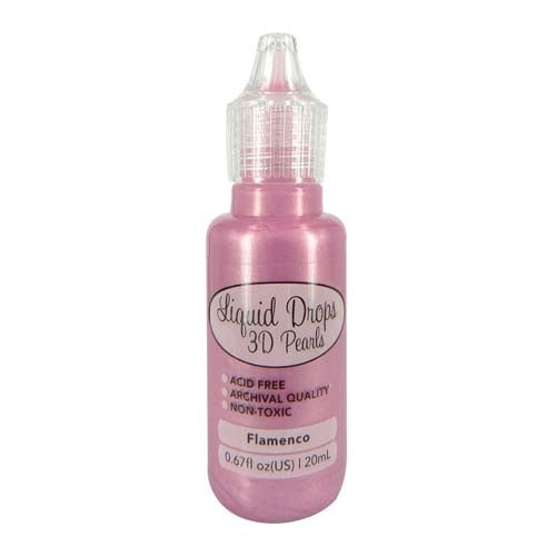 Liquid Drops 3D Pearls, Flamenco- 20ml