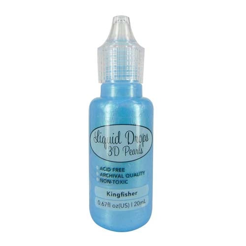 Liquid Drops 3D Pearls, Kingfisher- 20ml