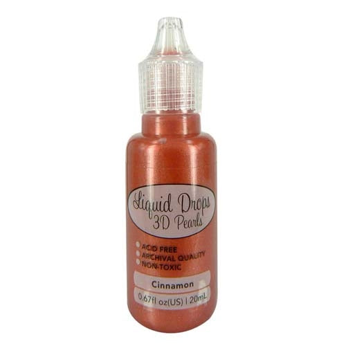 Liquid Drops 3D Pearls, Cinnamon- 20ml