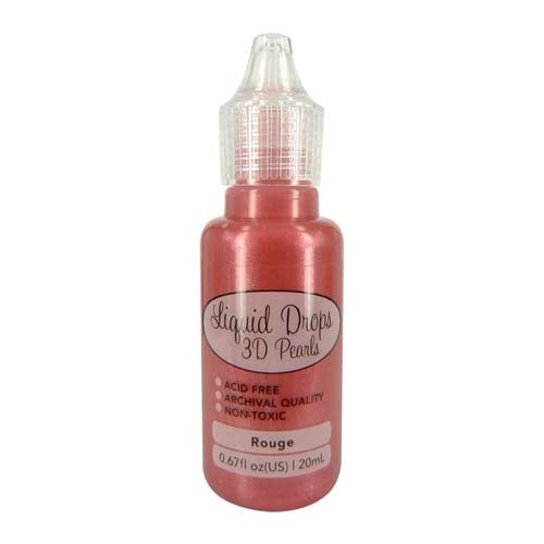 Liquid Drops 3D Pearls, Rouge- 20ml