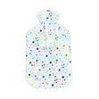 Hot Water Bottle with Cover, Multi Colour Stars- 2L