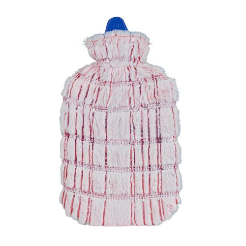 Hot Water Bottle with Cover, Pink- 2L