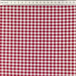 Cotton Gingham Fabric, Red 1/8''- Width 145cm