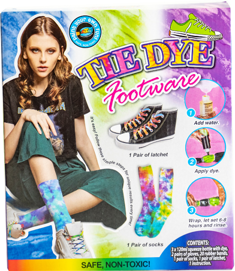 Makr Tie Dye Footwear Accessory Kit