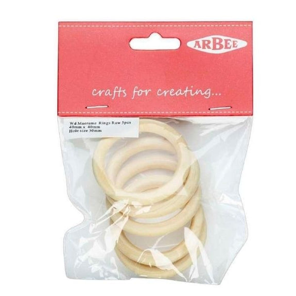 ecofynd Wooden Rings (70mm), Pack of 5 | Natural Wood Rings Without Paint  Smooth Unfinished Wood Circles for Cotton Craft DIY Baby Teething Ring  Pendant Connectors Making (70mm) (3 x 0.4 inches,