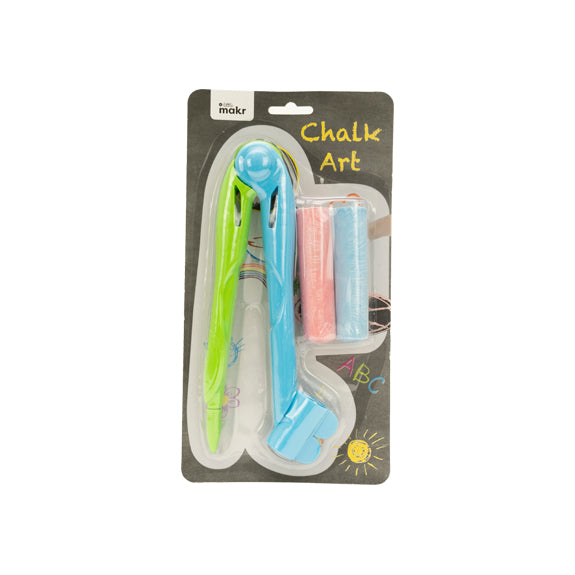 Little Makr Chalk Protractor with 2 Jumbo Chalks