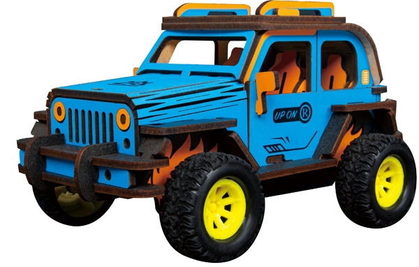 Robotime DIY Kit, 3D Off Road Jeep- 70pc