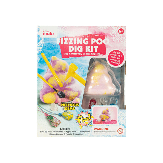 Little Makr Fizzing Poo Dig Kit