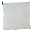 CH Decorative Cushions, Diamond Pipe White- 43x43cm