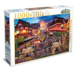 Tilbury 1000-Piece Jigsaw Puzzle, Sunset Over Canal
