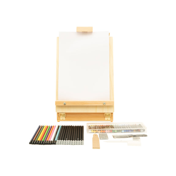 Makr Sketch and Draw Easel Set- 68pc