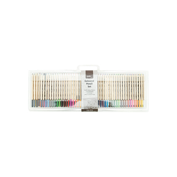 Makr Coloured Pencil Set- 100pc