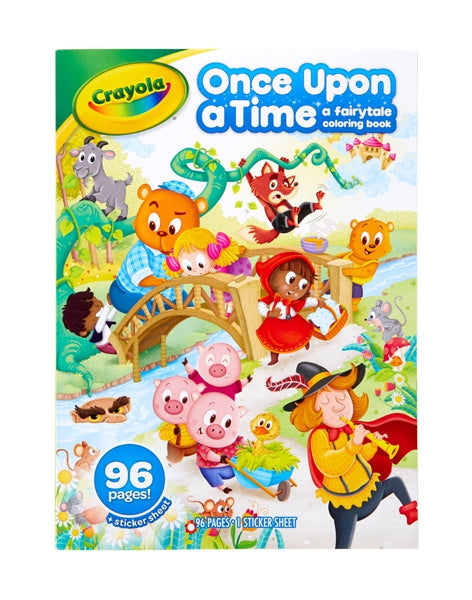 Crayola Coloring Book, Once Upon a Time- 96pg