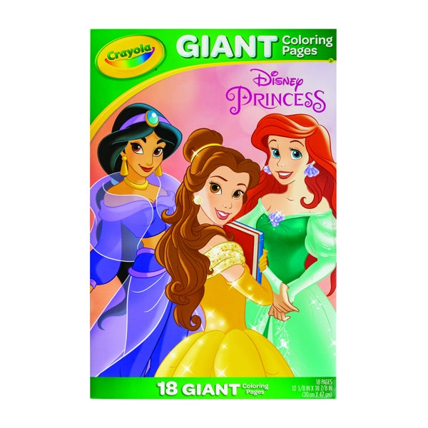 Crayola Giant Coloring Pages, Disney Princess (FLDP)