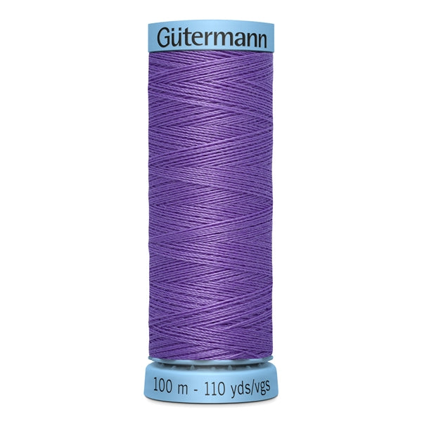 Gutermann Silk Thread, Purple 391 - 100m