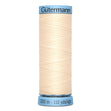 Gutermann Silk Thread, Cream 414 - 100m