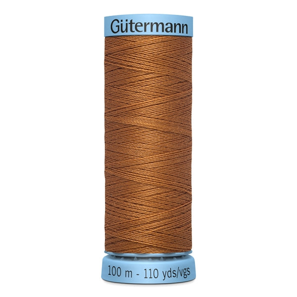 Gutermann Silk Thread, Brown 448 - 100m